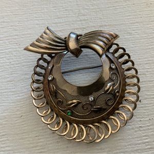 Vintage 1950’s ...REGEL…12k gold brooch